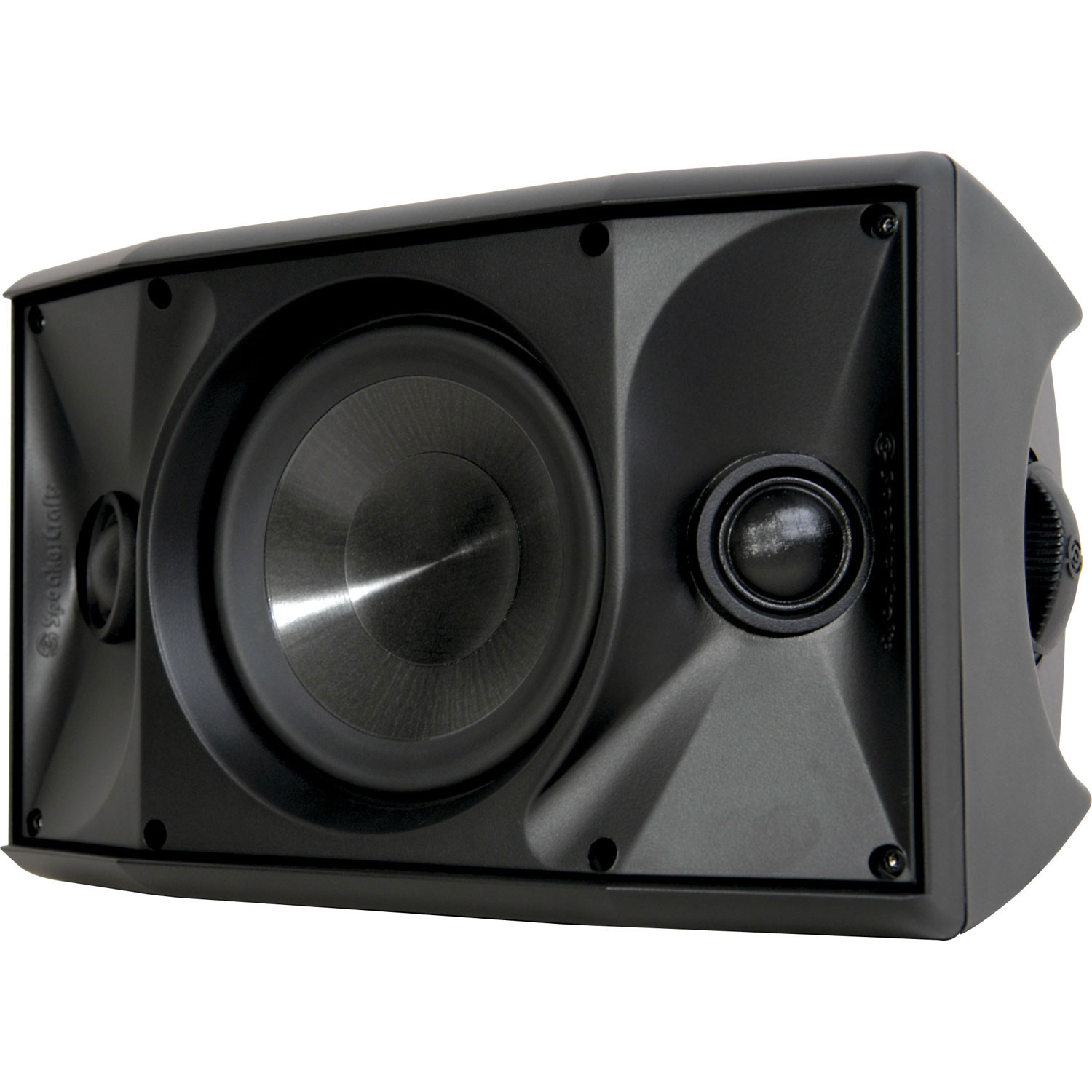 OE6DT Black Indoor/Outdoor Speaker - 6.5" Dual Voice Coil Woofer