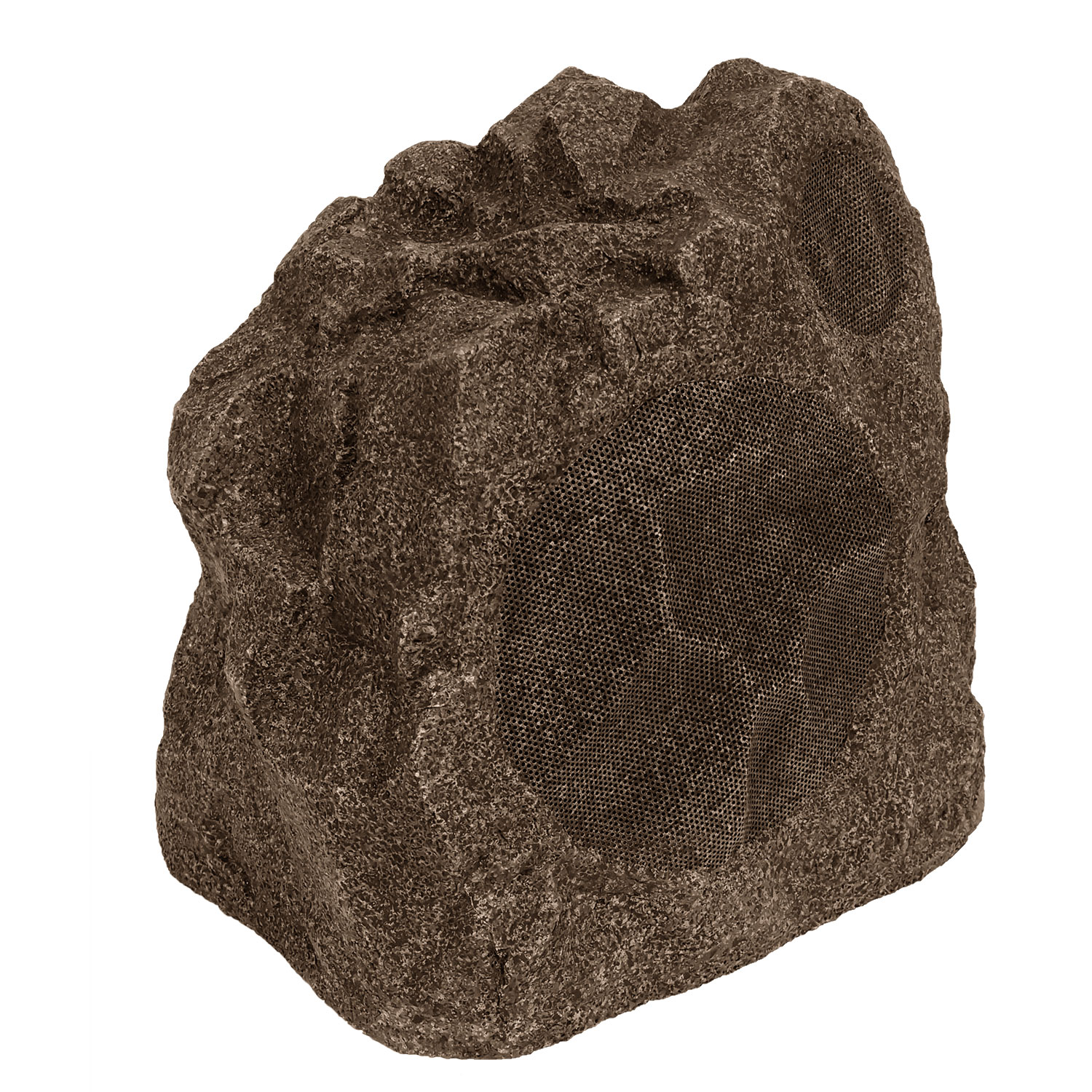 Nice/SpeakerCraft RS6 Shale Brown Rock Speaker detail view