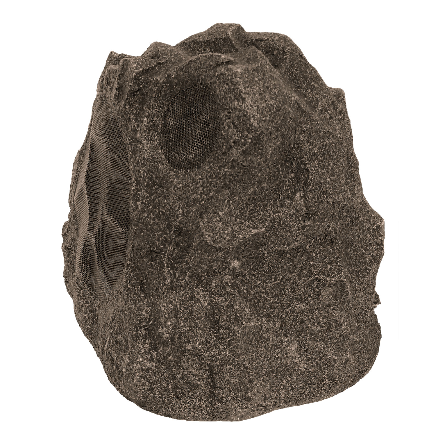 Nice/SpeakerCraft RS6 Shale Brown Rock Speaker outdoor placement
