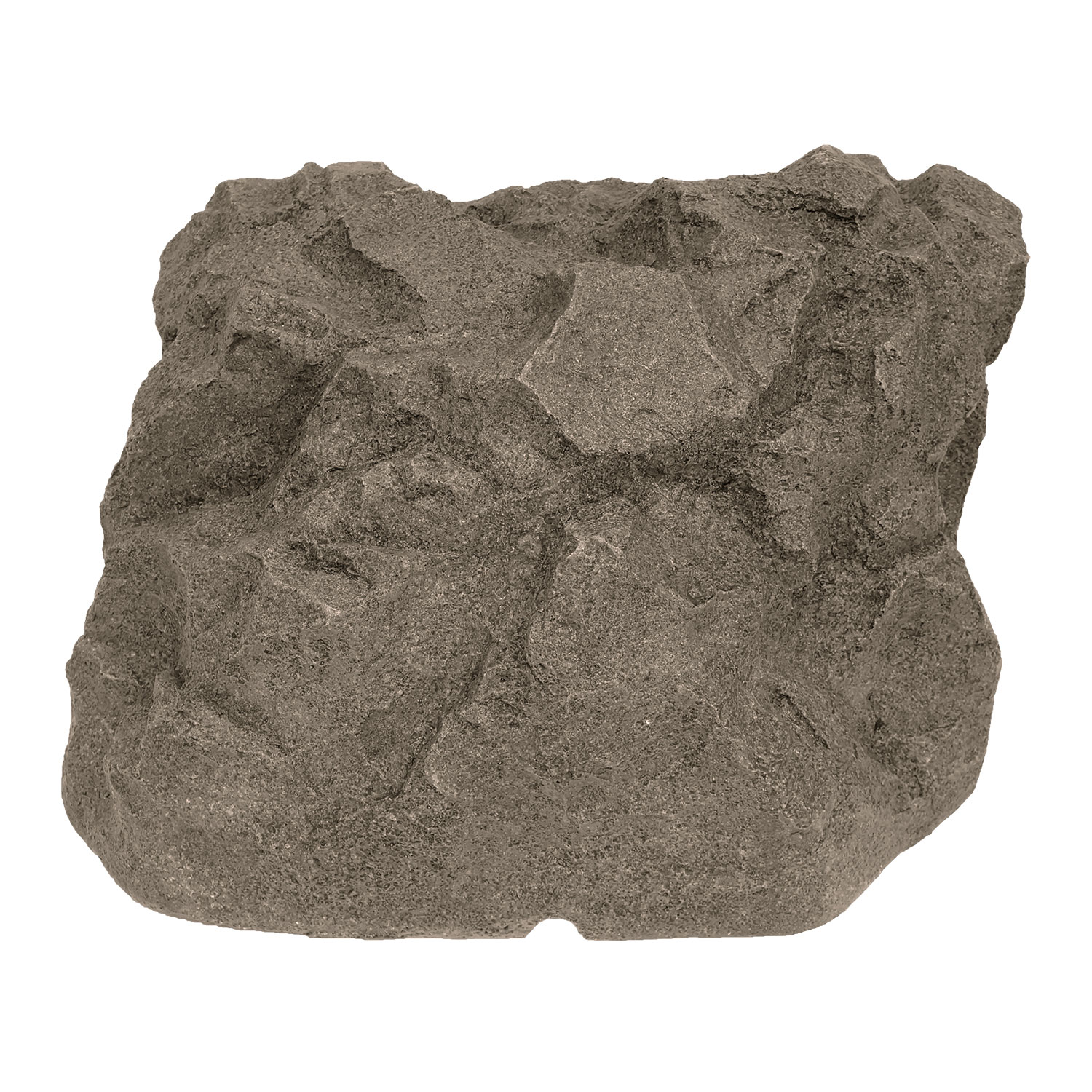 SC-RS8Si Shale Brown Outdoor Rock Speaker - Side View