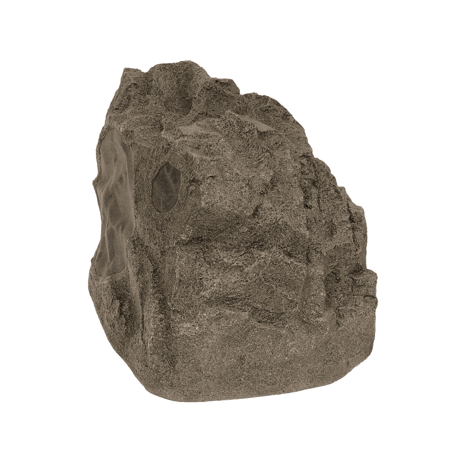 SC-RS8Si Shale Brown Outdoor Rock Speaker - Back View