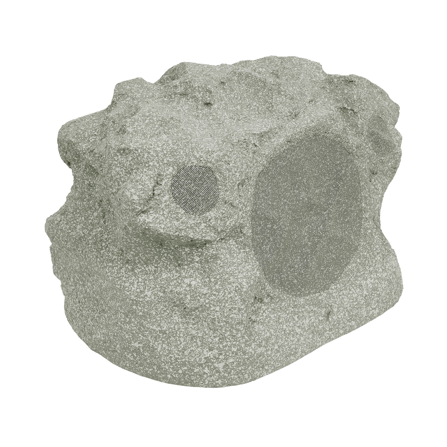 SC-RS8Si Speckled Granite Outdoor Rock Speaker - detail view