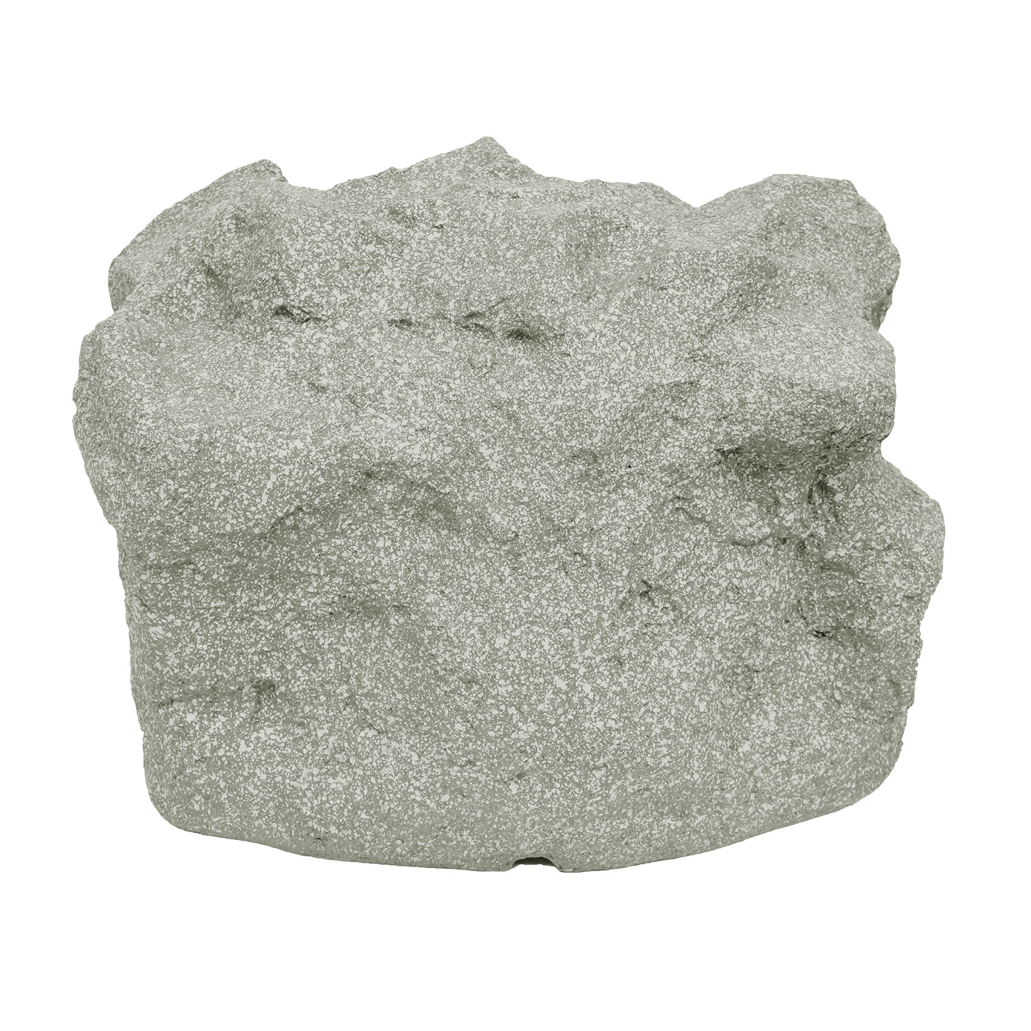 SC-RS8Si Speckled Granite Outdoor Rock Speaker - rear view