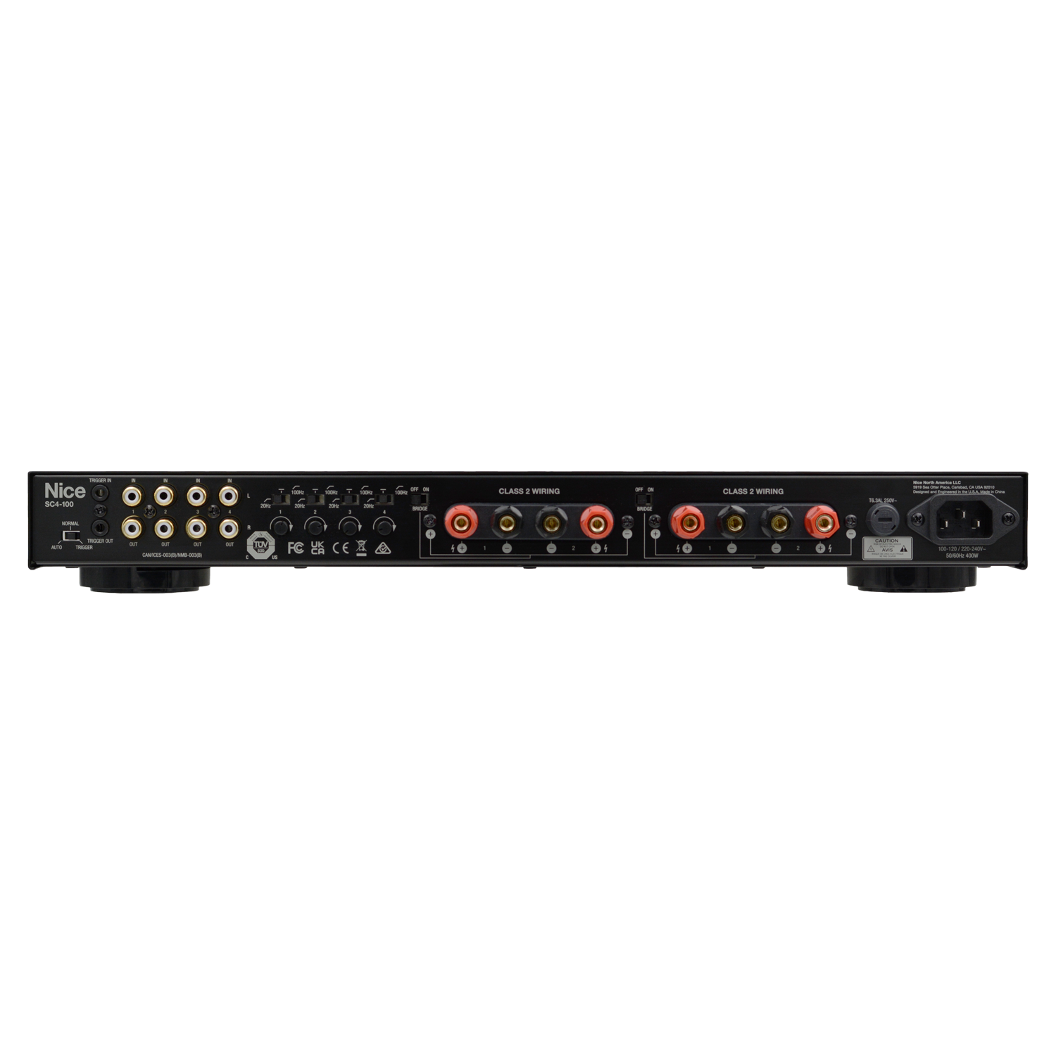 Nice/SpeakerCraft SC4-100 Four Channel Power Amplifier