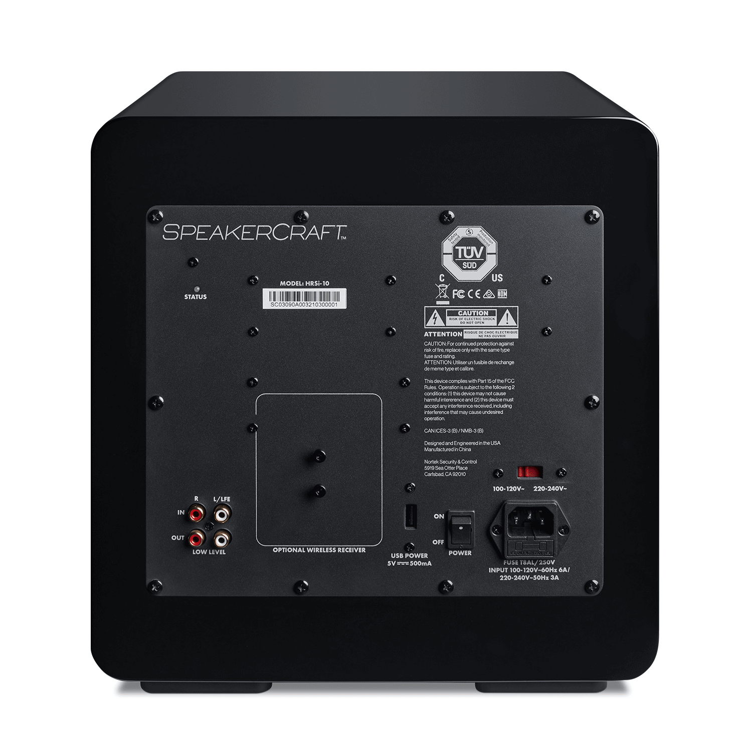 Nice/SpeakerCraft HRSi-10 Subwoofer