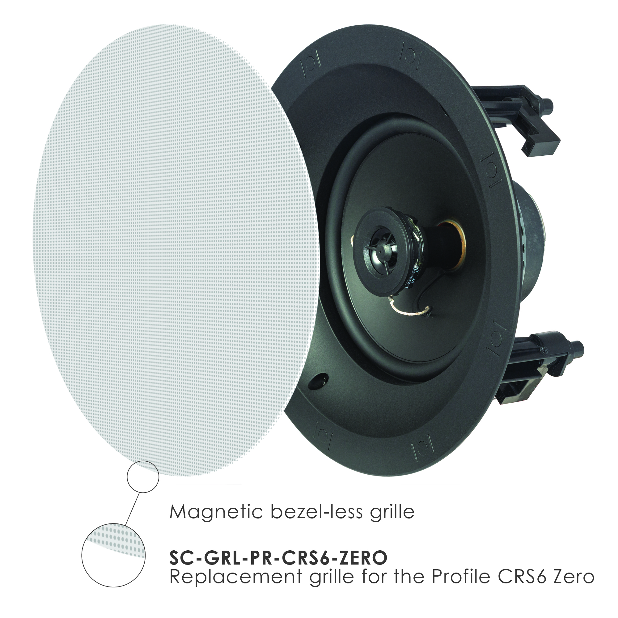 Nice/SpeakerCraft Profile CRS6 Zero In-Ceiling Speaker